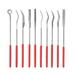 Diamond Needle File Set Diamond File Set Flat Diamond File All Purpose Rasp Grinding Tool Common Abrasive Special Shaped Grinding Multi Function Manual Tools for Woodworking Garden Tool