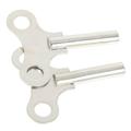 2 Pcs Clocks Hair Scrunchies Old Clock Key Clock Winding Keys Clockwork Key Button Clock Steel