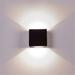 LED Wall Sconce Mini Hardwired Modern Wall Lamp Up Down Wall Mount Lights Mini Metal for Living Room Hallway Bedroom Decor Black White Light