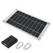 7.5W 5V USB Solar Panel Battery Charger Portable Monocrystalline Solar Panel Power Supply for Outdoors