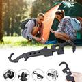 WZHXIN Camping tool Wrench All-Steel Metal Large Wrench Outdoor Camping Multi-Function Wrench on Clearance Travel Hiking Gear