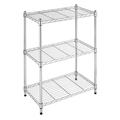 Whitmor Supreme Small 3 YPF5 Tier Shelving Adjustable Chrome