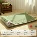 Calming Dog Beds for Small Large Dogs Luxury Dog Mat with Pillow Removable Cover Foam Pet Mat Cushion Sleeping Beds Soft