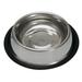 Loving Pets Standard No-Tip Dog Bowl 32-Ounce Nickel 32 Ounce