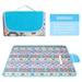 Outdoor Extra Large Beach Blanketï¼ˆ12*8 Lnï¼‰ Waterproof Foldable Blankets Picnic Mat Foldable Sand Mat for Beach Camping Hiking Travel Outdoor Family