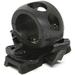 Quick Release 1 Flashlight Clamp Holder Mount for Helmet Rails (Black)