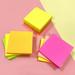 Nvzi 10 Pads Sticky Notes 3x3 Inches Colored Self-Stick Pads Strong Adhesive Easy to Post for Home School Office Supplies Desk Accessories 100 Sheets/Pad Phosphor