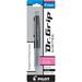 PILOT Dr. Grip Limited Refillable & Retractable Gel Ink Rolling Ball Pen Fine Point Metallic Charcoal Gray Barrel Black Ink Single Pen (36270)