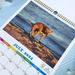kosheko 2024-2025 Dog Poop Wall Calendar Personalized Monthly Calendar 16 Months FSC Paper Printing multicolor