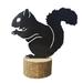 Meuva Metal Hollow Forest Animal Crafts Home Decoration Garden Decoration Iron Metal Carving Animal Ornaments Pan Ornament Phone Christmas Ornament Christmas Decorations Elegant