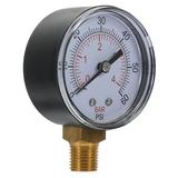 1 Set of Swimming Pool Pressure Gauge Compact Filter Water Pressure Gauge Pool Supply