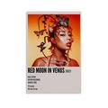 Kali Uchis Red Moon YPF5 in Venus Album Poster Poster Music Album Cover Poster Wall Art Decor Canvas Poster for Bedroom Artistic Poster Decoration Unframe-style 12x18inch(30x45cm)