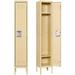 TJUNBOLIFE Metal Locker with 5 Doors Tall Steel Lockers for Employees - 5 Tier Locker Cabinets for School Gym Home Office Garage