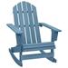 vidaXL Adirondack Rocking Chair Lounge Patio Chair for Garden Solid Wood Fir