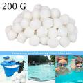 Pool Supply 0.5lbs Pool Filter Balls - Eco-Friendly Fiber Filter Media for Swimming Pool Sand Filters - Higher & More Efficient Water Filtration Sand Replacement