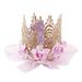 Baby Lace Flower Crown 1st Birthday Headband Girl Boy Gift Photo Booth Props