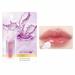 GHSOHS Non Toxic Lip Gloss Red Makeup Lip Cream Moisturizing Refreshing Lip Lotion Fruit Colorless Eight Cup Lip Lotion Lipstick 3.8ml Non Sticky Long Lasting Not Fade Tinted Lip Gloss C