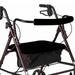 Unisex Rollator Walker Seat and Backrest Rollbar Covers Universal Soft Rollator Accessories Colorful Printing Patterns