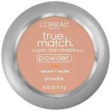 L Oreal Paris True Match Super-Blendable Powder Makeup True Beige 0.33 oz Pack of 4