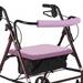 Unisex Rollator Walker Seat and Backrest Rollbar Covers Universal Soft Rollator Accessories Colorful Printing Patterns