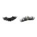 Kaola 1 Pair Christmas Eyelashes Natural 3D Effect Soft Lightweight Compact Dress Up Man-made Fibers 25mm Beauty False Eye Lashes for Party