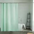 Rideau de douche Rideau de Douche Tissu Imperméable,200x200 cm,Vert,Grand Rideaux Baignoire pour