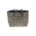 Coach Factory Leather Tote Bag: Yellow Checkered/Gingham Bags