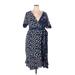 Tanya Taylor Casual Dress: Blue Dresses - Women's Size 18