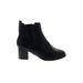 Lane Bryant Ankle Boots: Black Shoes - Women's Size 10 Plus
