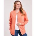 Blair Iconic Fleece Jacket - Orange - XLG - Womens