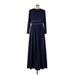 IEENA for Mac Duggal Cocktail Dress: Blue Dresses - New - Women's Size 12