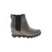 Sorel Ankle Boots: Gray Shoes - Women's Size 7 1/2