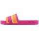 Pantolette FLIP FLOP "pool*knit multi" Gr. 39, pink (pink, orange) Damen Schuhe Pantolette Badelatschen Strandaccessoires