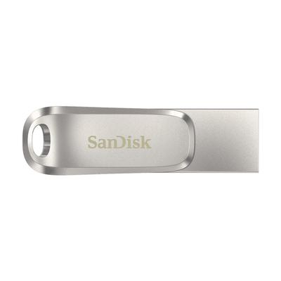 SANDISK USB-Stick "Ultra Dual Luxe" USB-Sticks Gr. 512 GB GB, silberfarben