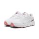 Sneaker PUMA "Runtamed Platform GirlPower Sneakers Damen" Gr. 36, weiß (white silver passionfruit metallic pink) Schuhe Sneaker