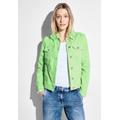 Jeansjacke CECIL Gr. XL (44), grün (matcha lime) Damen Jacken Jeansjacken mit Brusttaschen