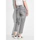 Comfort-fit-Jeans CECIL Gr. 29, Länge 26, grau (mid grey used wash) Damen Jeans Ankle 7/8