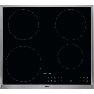 AEG Induktions-Kochfeld "IKB6430AXB", schwarz, B:57,6cm H:4,6cm T:51,6cm, Kochfelder, mit Hob²Hood - Funktion