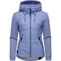 Outdoorjacke RAGWEAR "Lucinda" Gr. M (38), blau (mittelblau) Damen Jacken Outdoorjacken