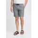 Shorts FQ1924 "FQ1924 FQHenry striped linen shorts" Gr. x l, US-Größen, grau (salute) Herren Hosen Shorts