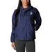 Women's Columbia Navy Kannapolis Cannon Ballers Omni-Shade Flash Challenger Full-Zip Windbreaker Jacket