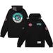 Men's Mitchell & Ness Black Vancouver Grizzlies City Collection Heritage Hoodie