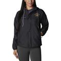 Women's Columbia Black Bradenton Marauders Omni-Shade Flash Challenger Full-Zip Windbreaker Jacket