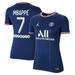 Women's Jordan Brand Kylian Mbappé Blue Paris Saint-Germain 2021/22 Home Breathe Stadium Replica Player Jersey