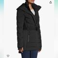 Michael Kors Jackets & Coats | Michael Michael Kors Active Belted Puffer Hooded Coat Jacket Black Size Large | Color: Black | Size: L