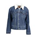 Levi's Jackets & Coats | Levi's Chic Denim Fur-Lined Women's Jacket | Color: Blue | Size: Various