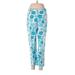 Lilly Pulitzer Casual Pants - Low Rise: Blue Bottoms - Women's Size 6