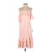 Jay Godfrey Cocktail Dress: Pink Dresses - New - Women's Size 4