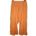 Free People Pants & Jumpsuits | Intimately Free People Medium Orange Harem Jogger Elastic Waist Stretch Pants | Color: Orange | Size: M