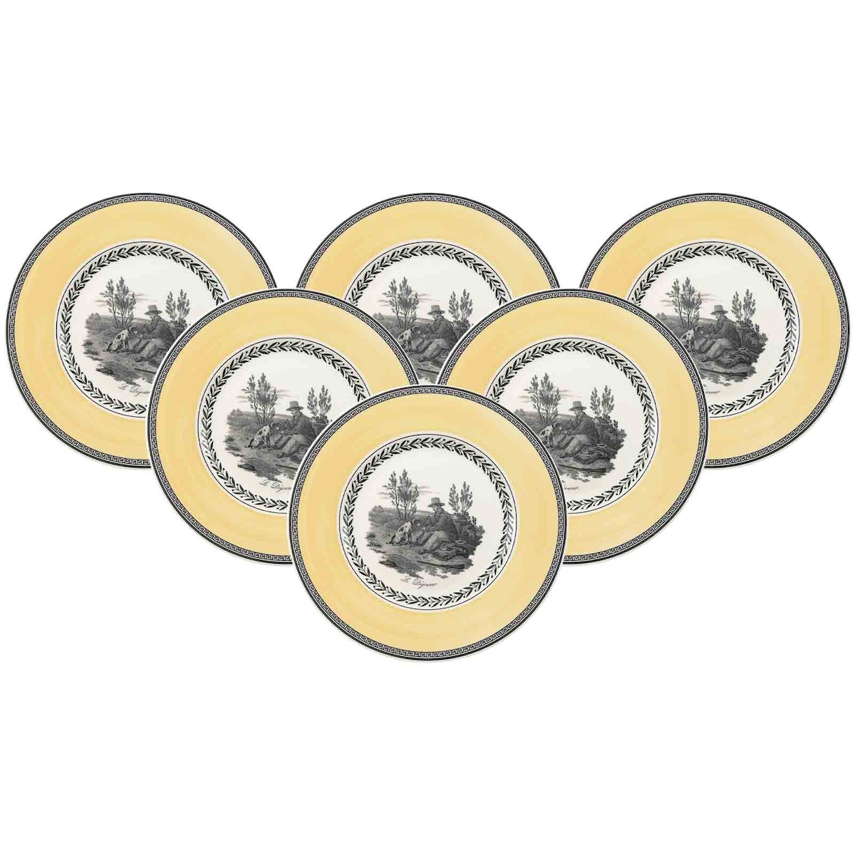 Villeroy & Boch Audun Chasse Frühstücksteller ø 21,6 cm 6er Set Image